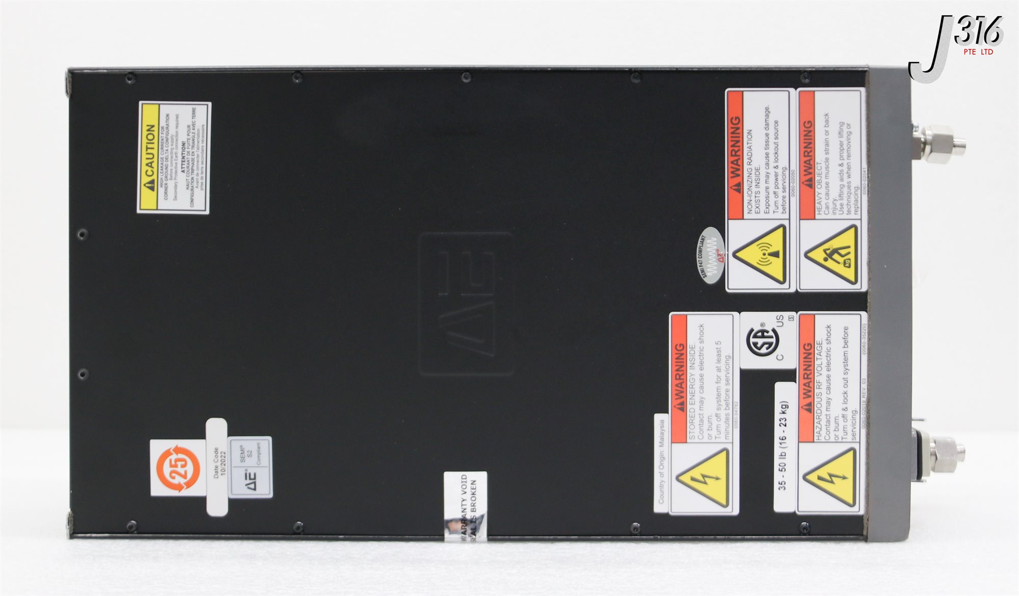 38287 ADVANCED ENERGY RF GEN, APEX 1513 1.5KW 13.56MHZ, 660-032596